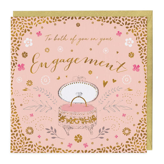 TO BOTH OF YOU ON YOUR ENGAGEMENT CARD